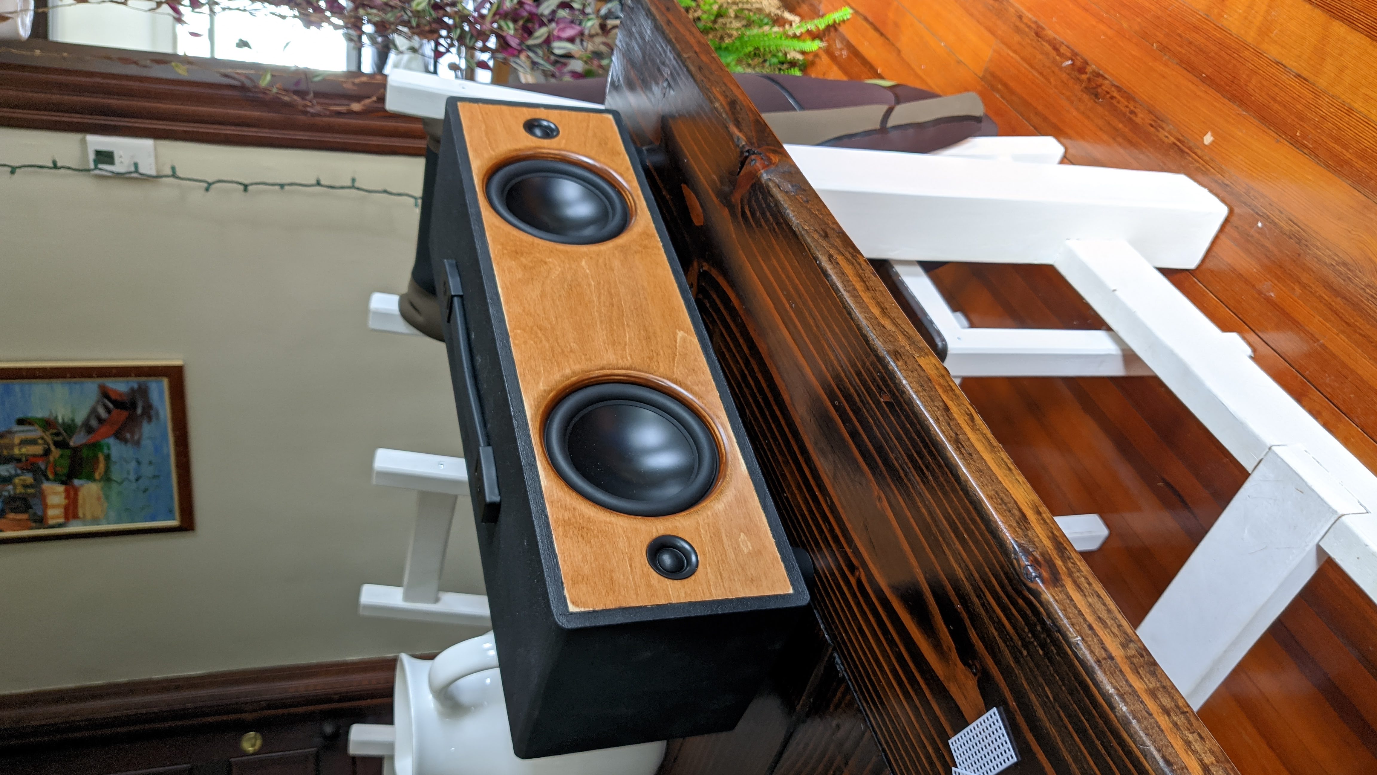 Front of the boombox