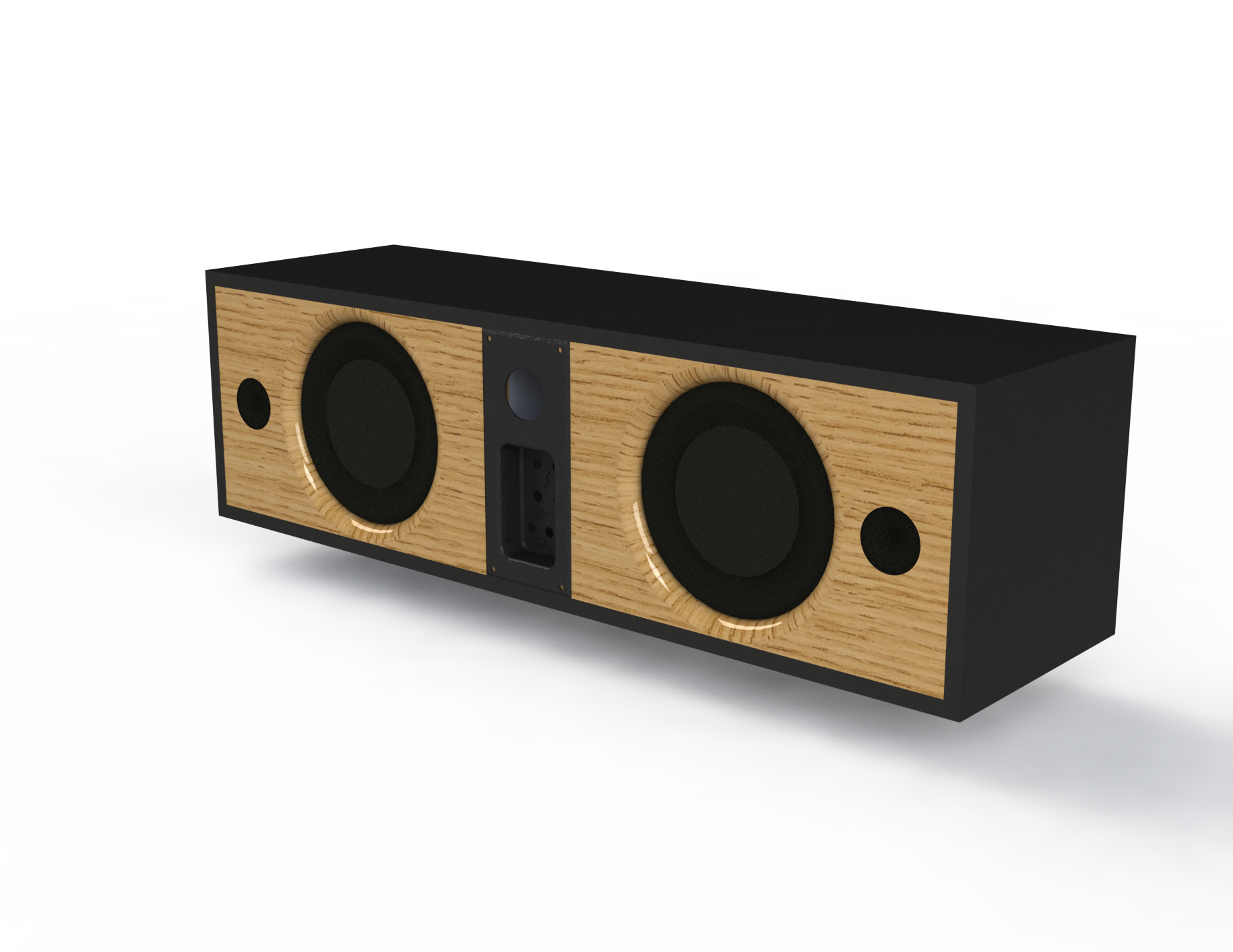 SolidWorks render — back