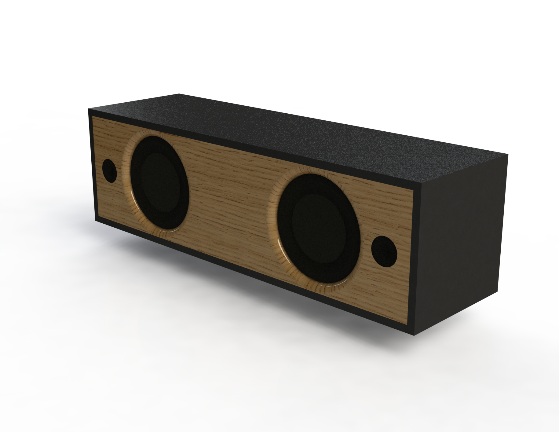 SolidWorks render — front