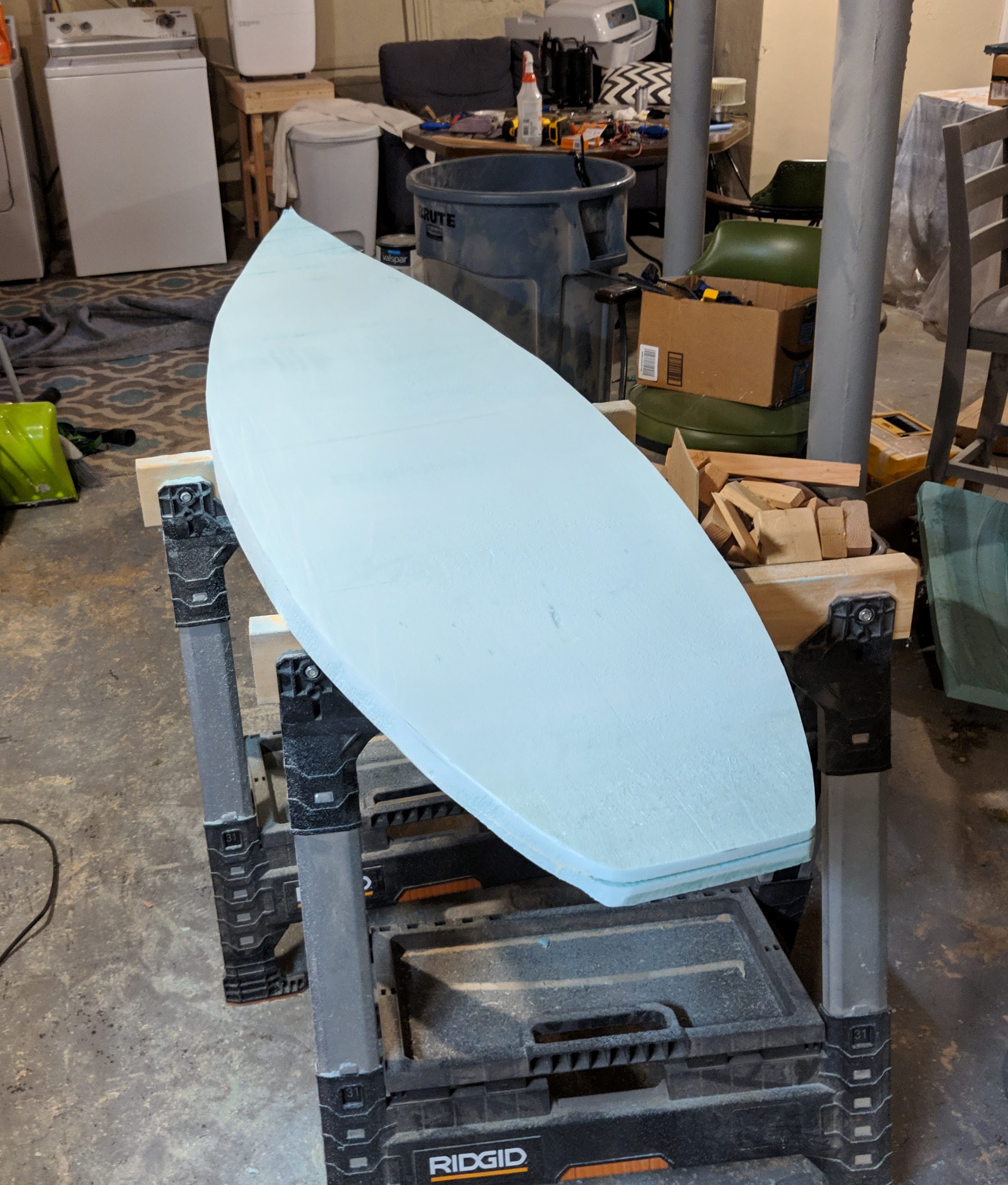 Outline and rocker cut