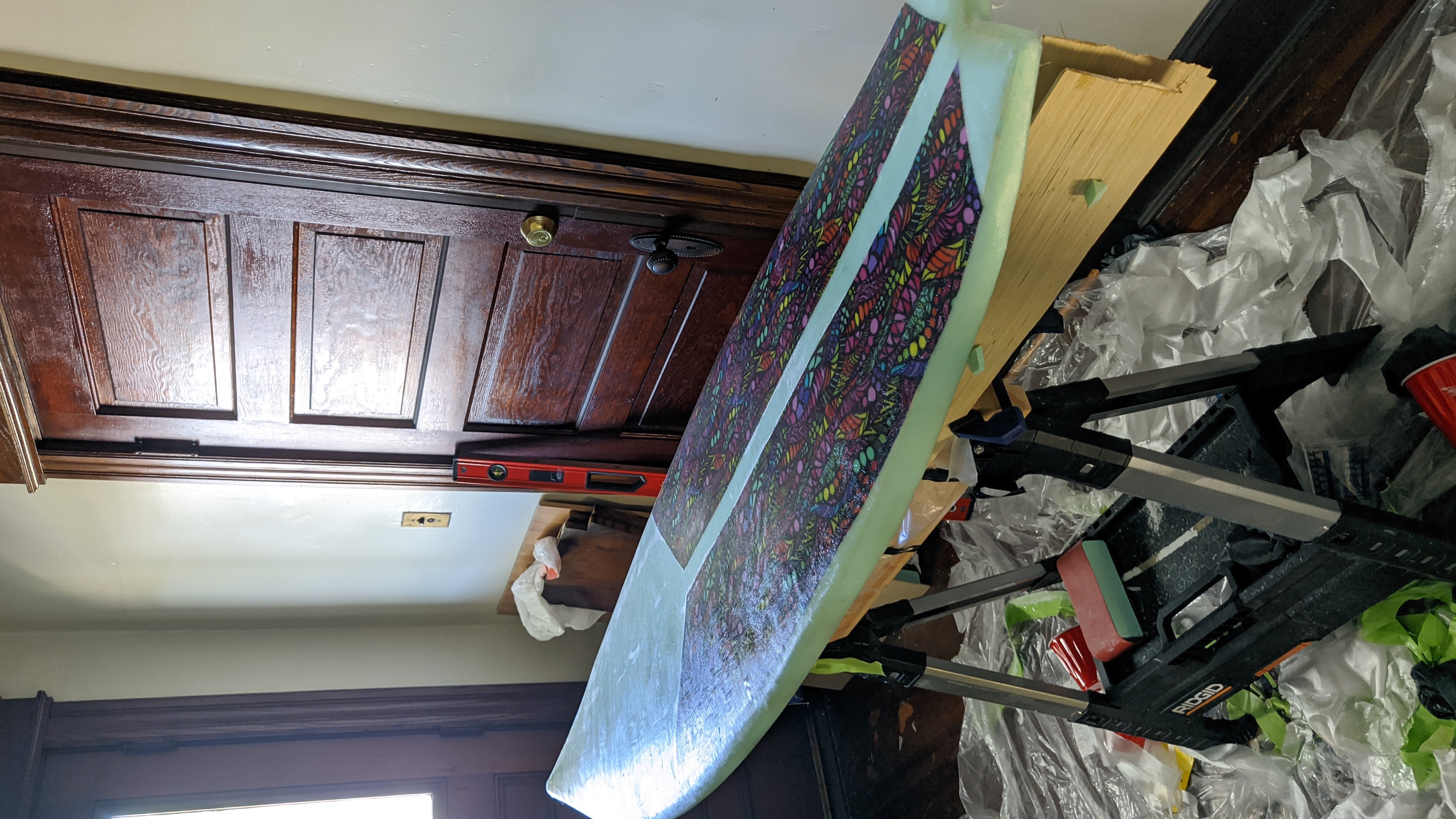 Lamination drying